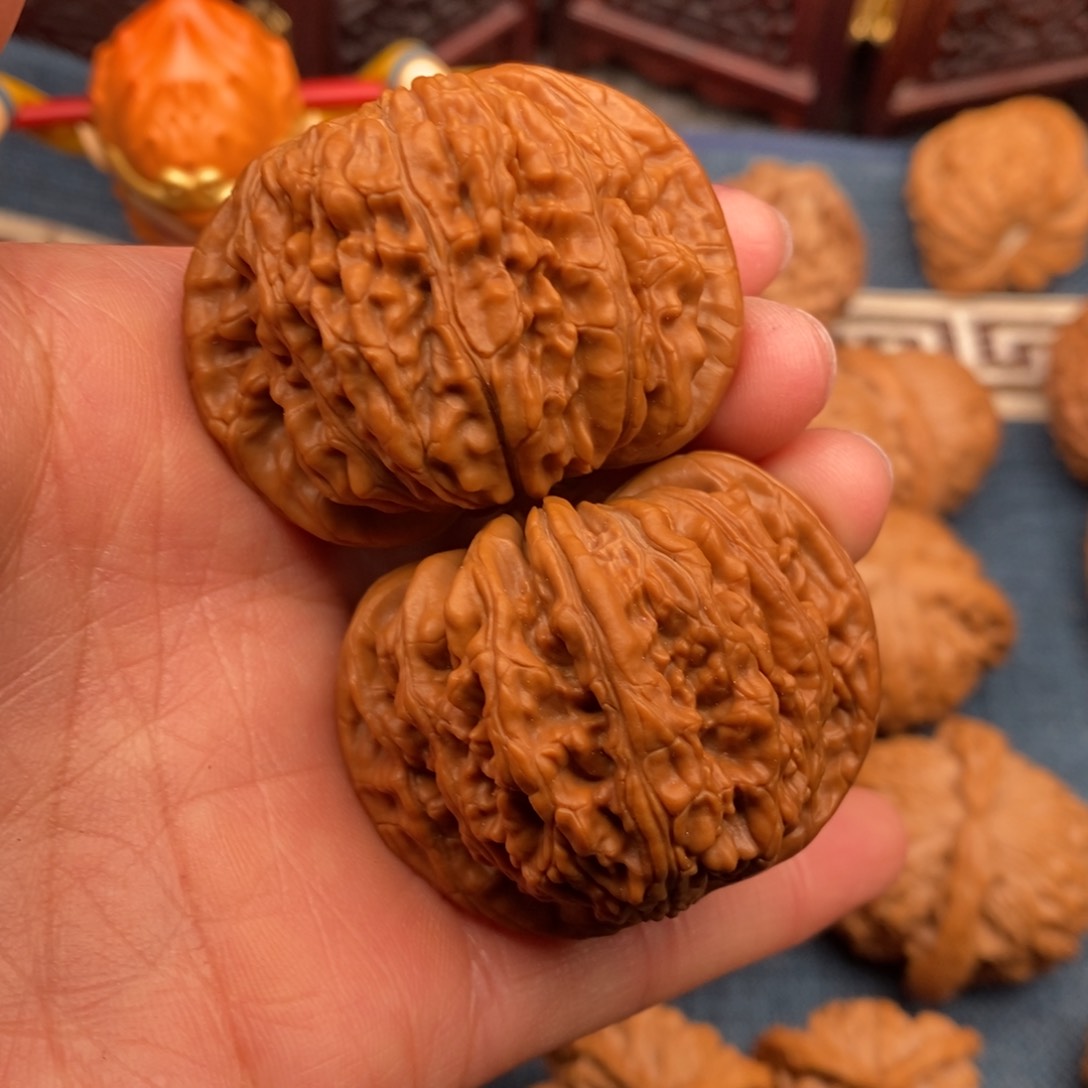 文玩核桃把件45汉高楼