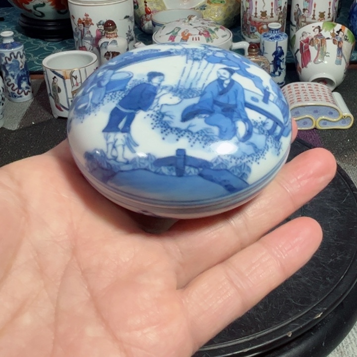 紫砂茶叶罐合**赢青花888888888889
