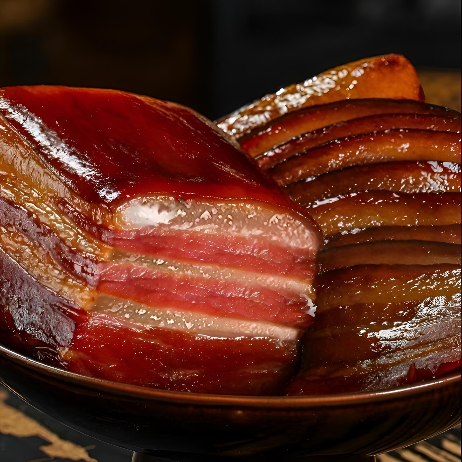 【雪梅姐推荐】贵州特产正宗农家柴火烟熏土猪五花腊肉【现称现拍】