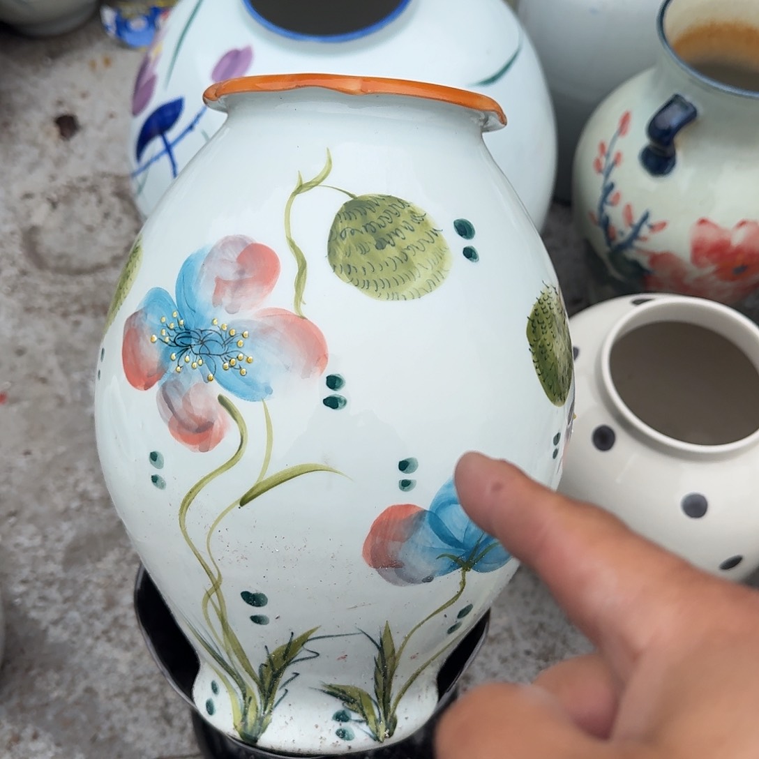 陶瓷微瑕景德镇手工花器