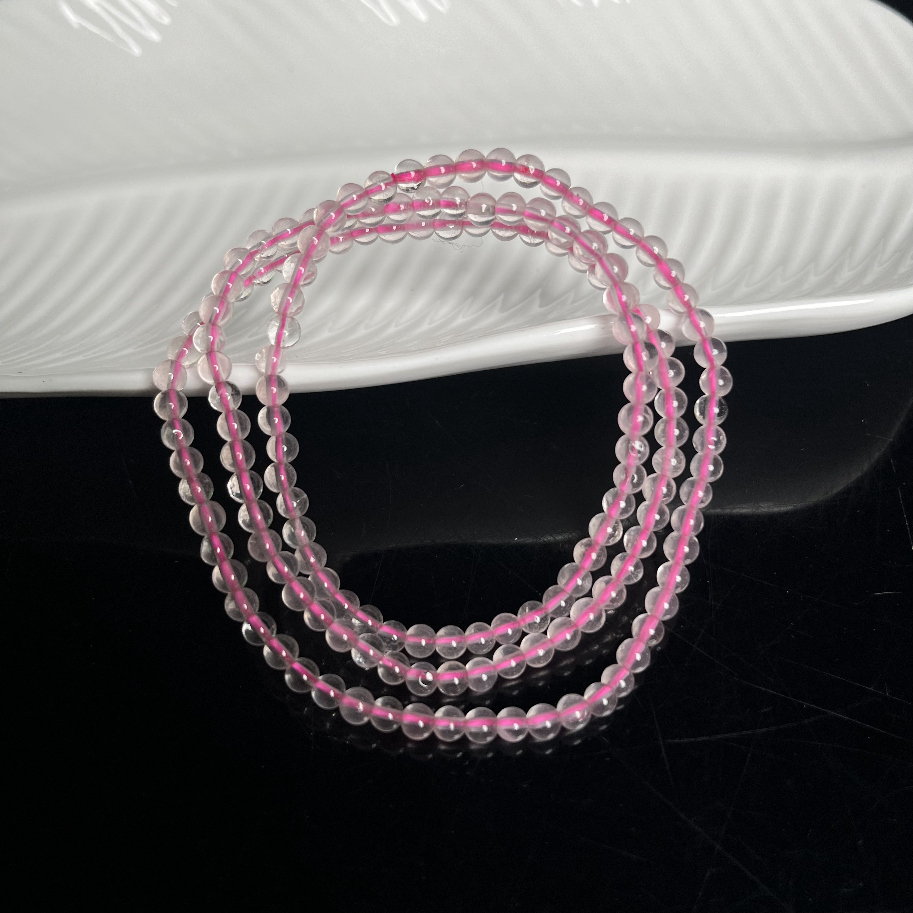 净体粉晶多圈4mm+S1416多样性发其一