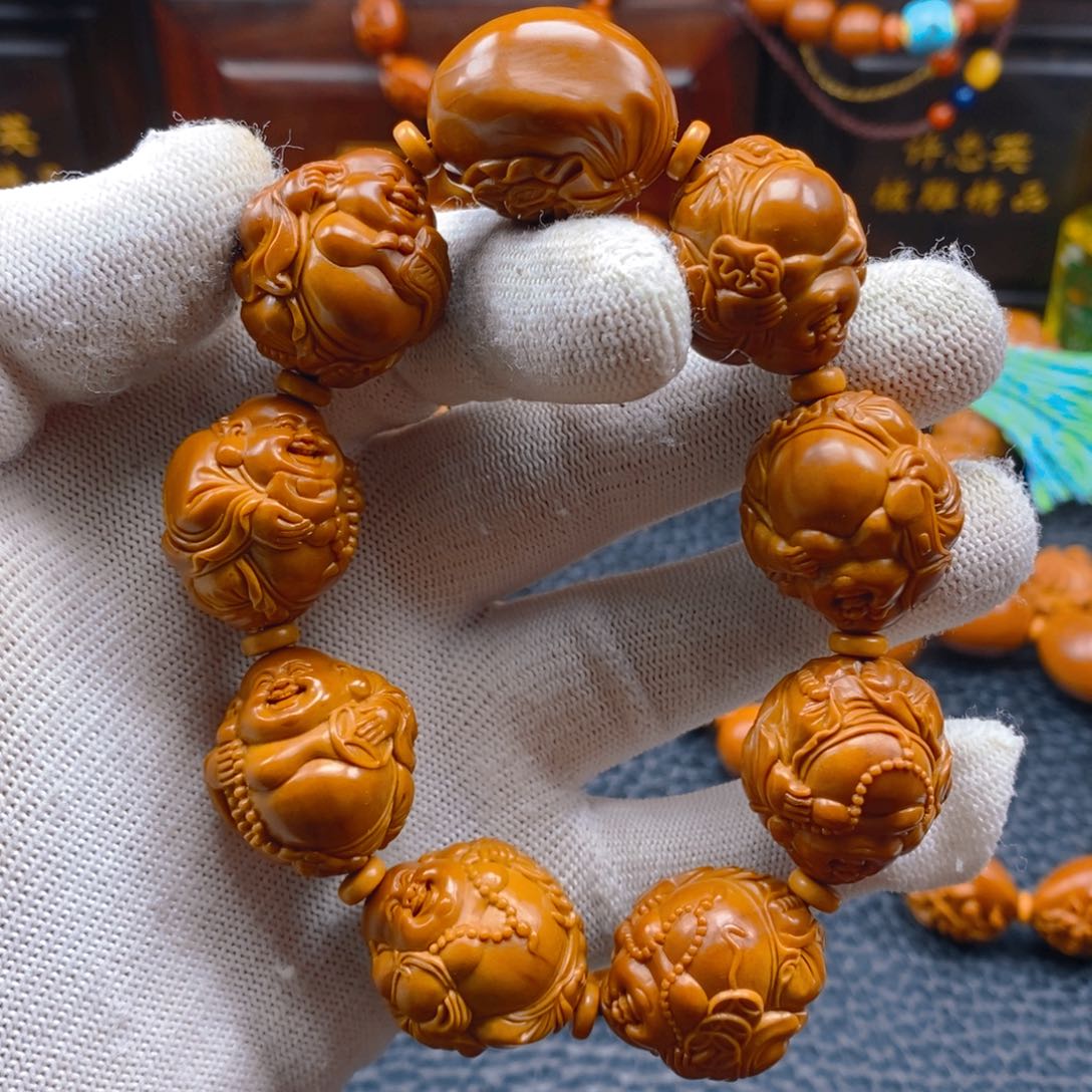 橄榄核手串/手链许静健2.2八宝米勒（不议价不预定）