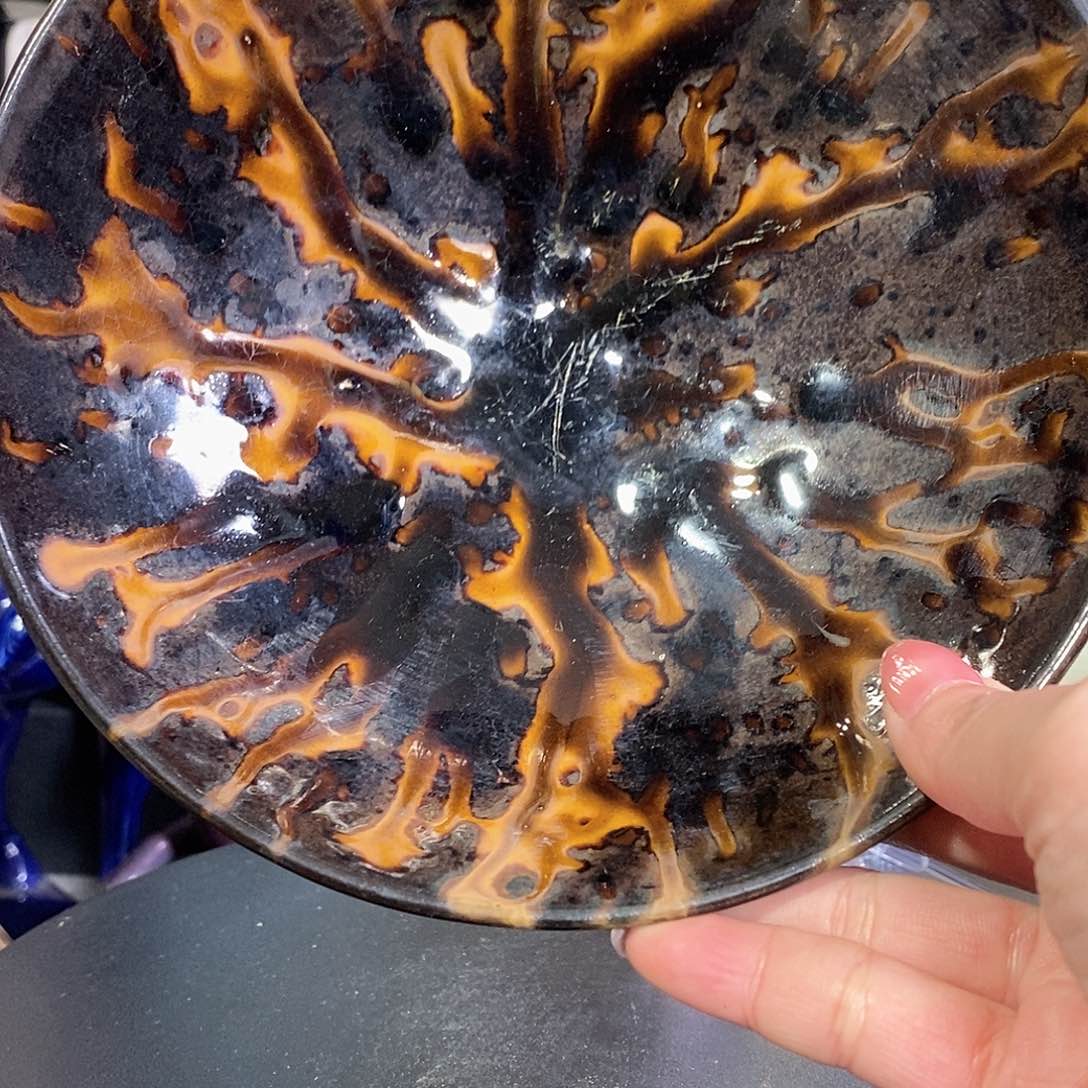 有*思吉州窑大碗漂亮大气