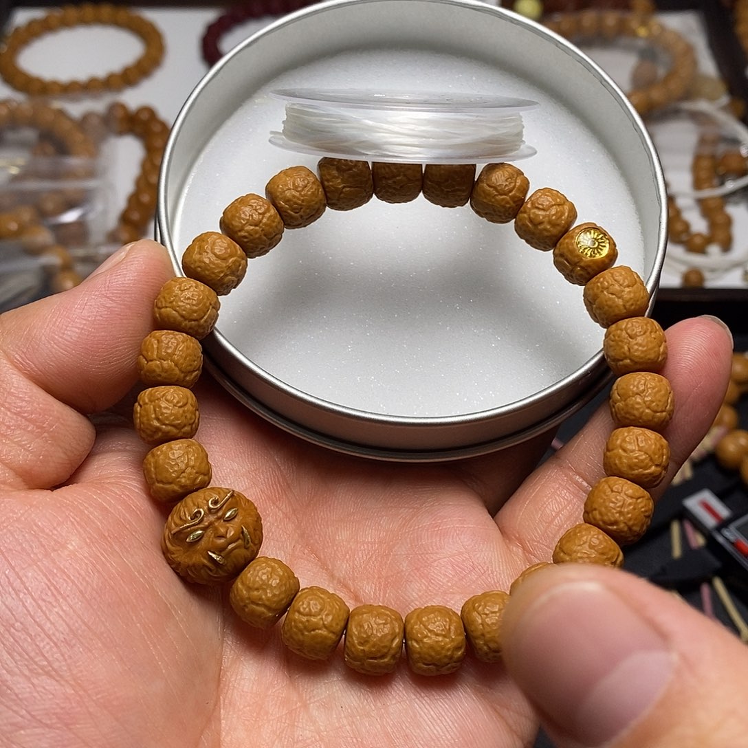 猴头核桃手串全品10左右高配饕餮舍利60号