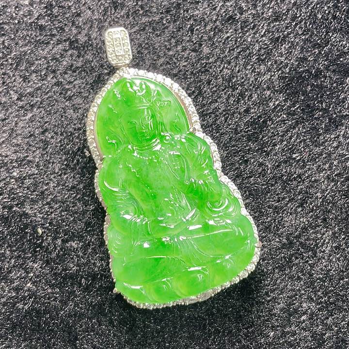 翡翠颈饰未镶嵌32，