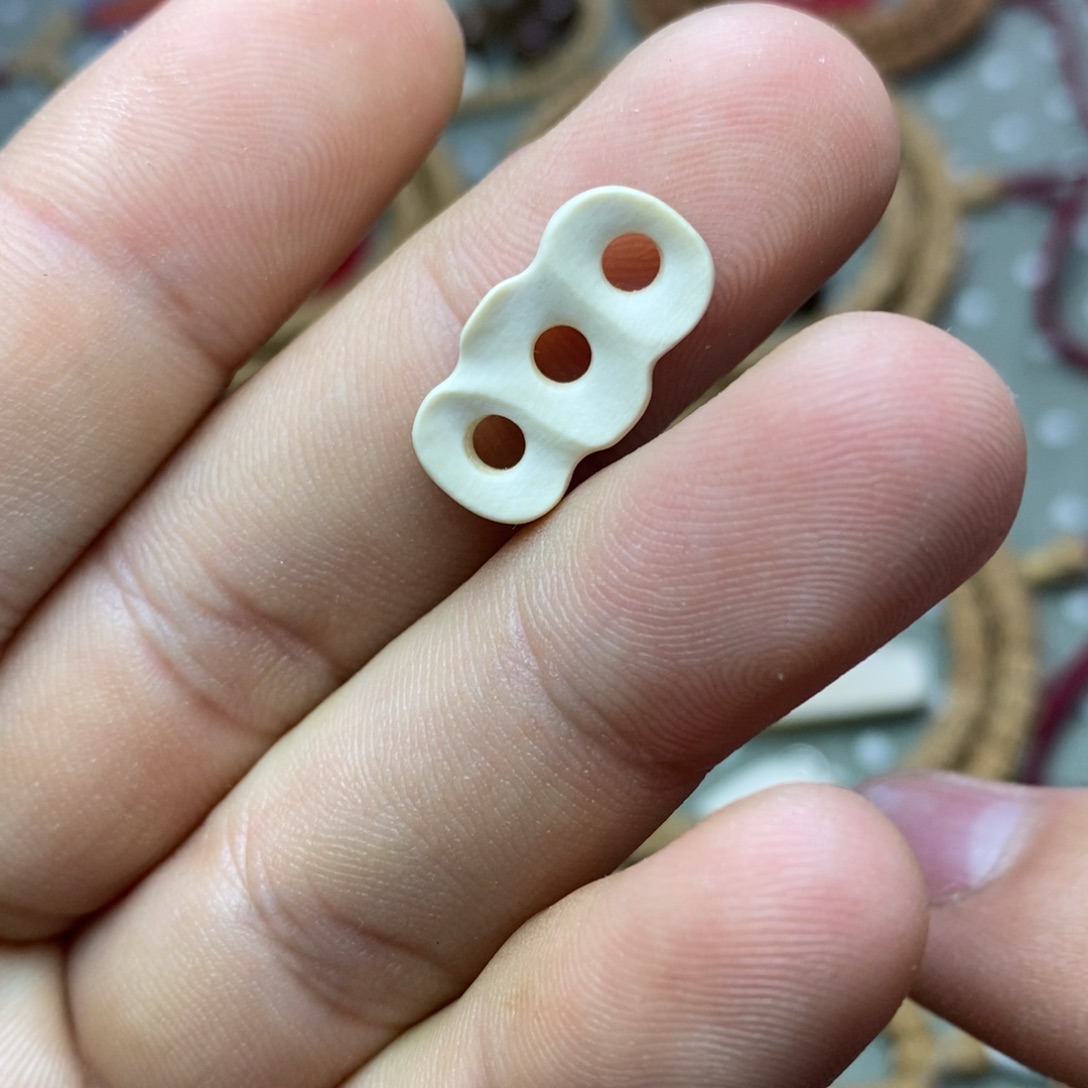 柏香籽/百香籽吊坠猛犸八字环