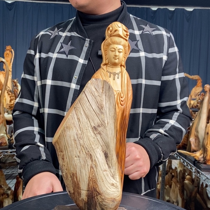 柏木（崖柏）随型摆件
