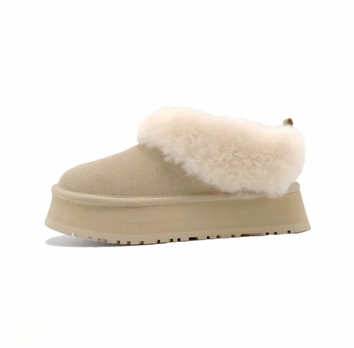 【动态防水防买一送一】塔兹勒 羊皮毛一体雪地靴