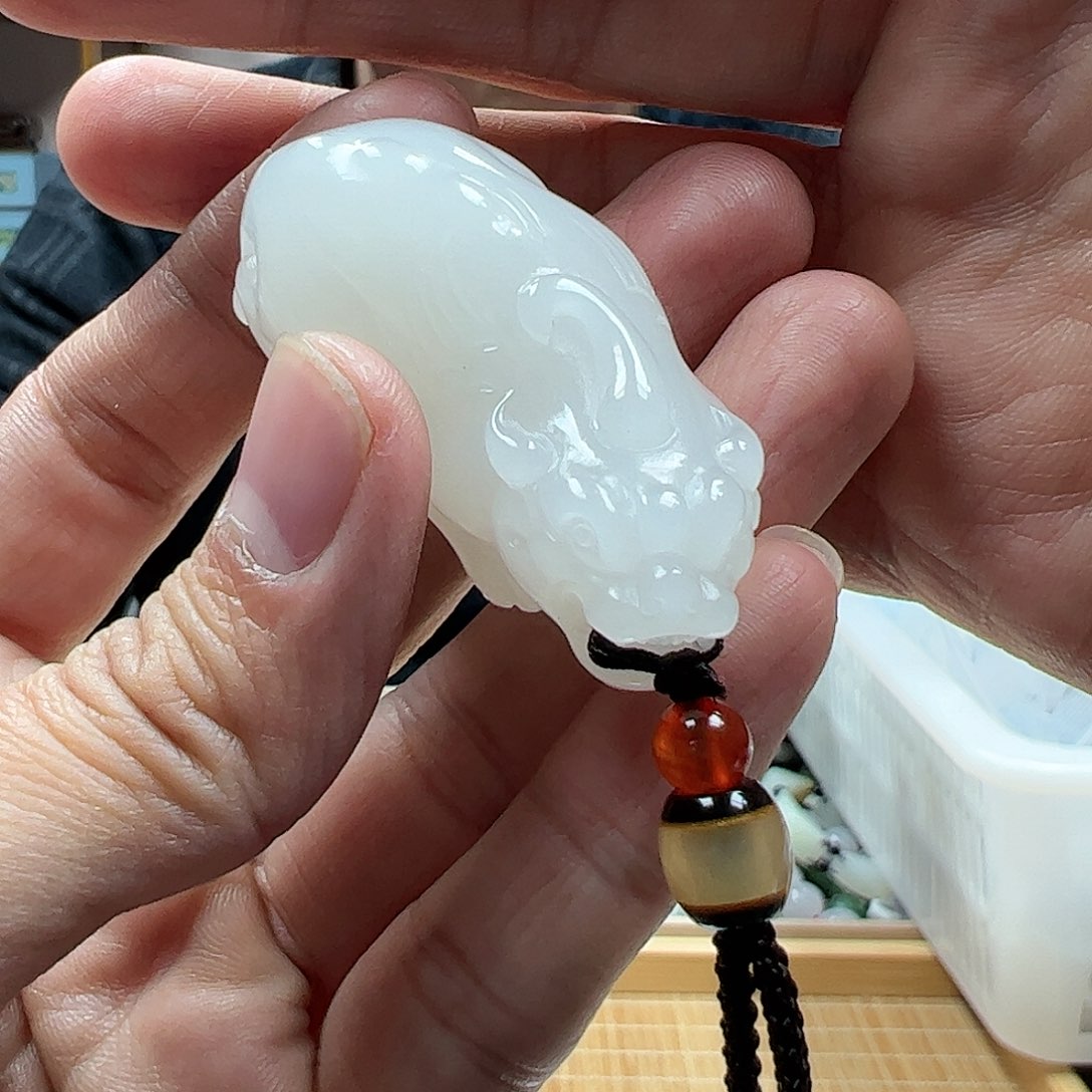 【闪购商品】和田玉颈饰未镶嵌貔貅