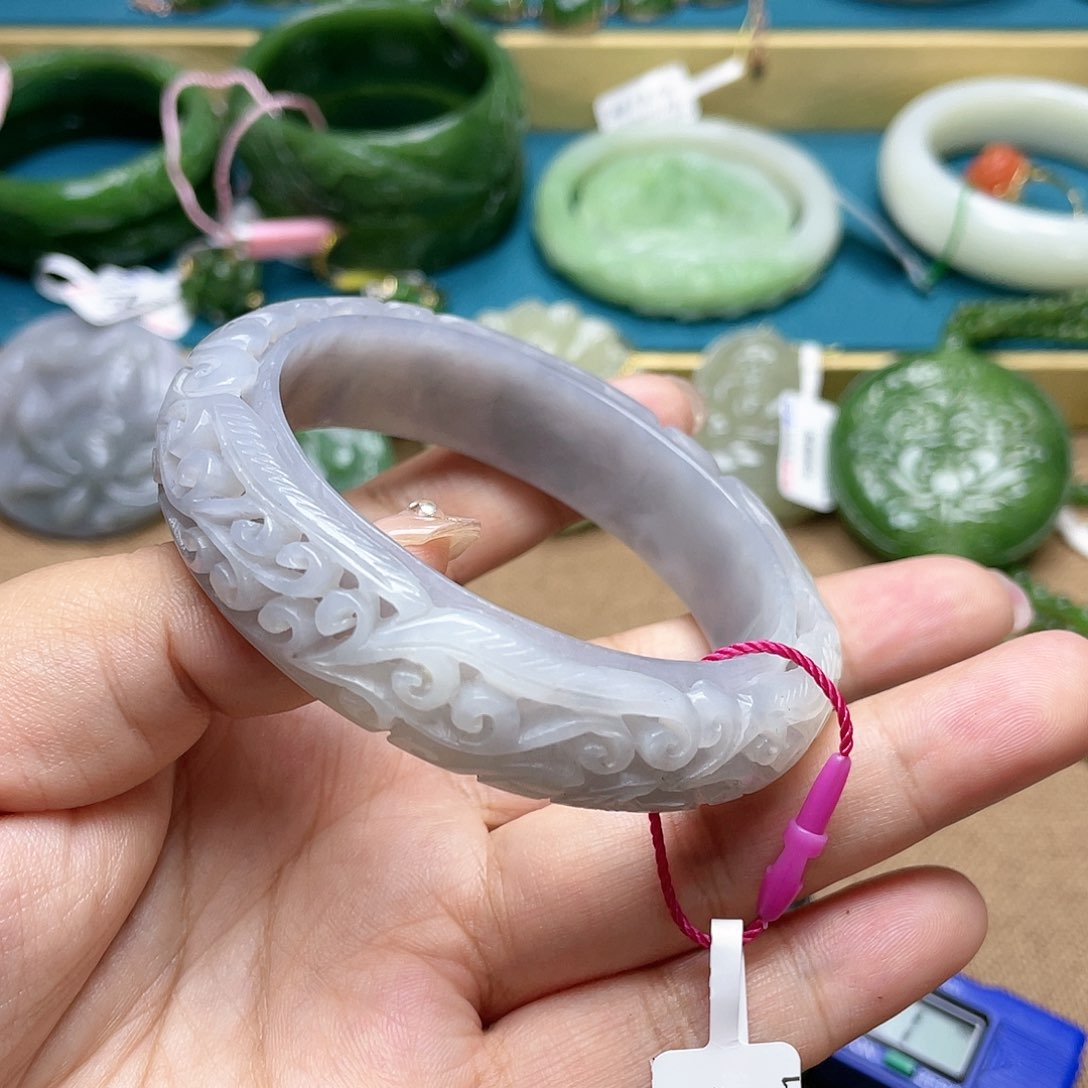 【闪购商品】和田玉手镯57圈口42未镶嵌