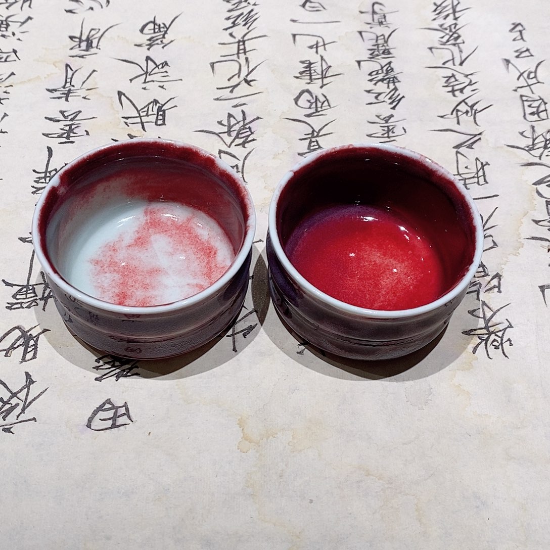用***7摆件陶钧窑对杯1111111