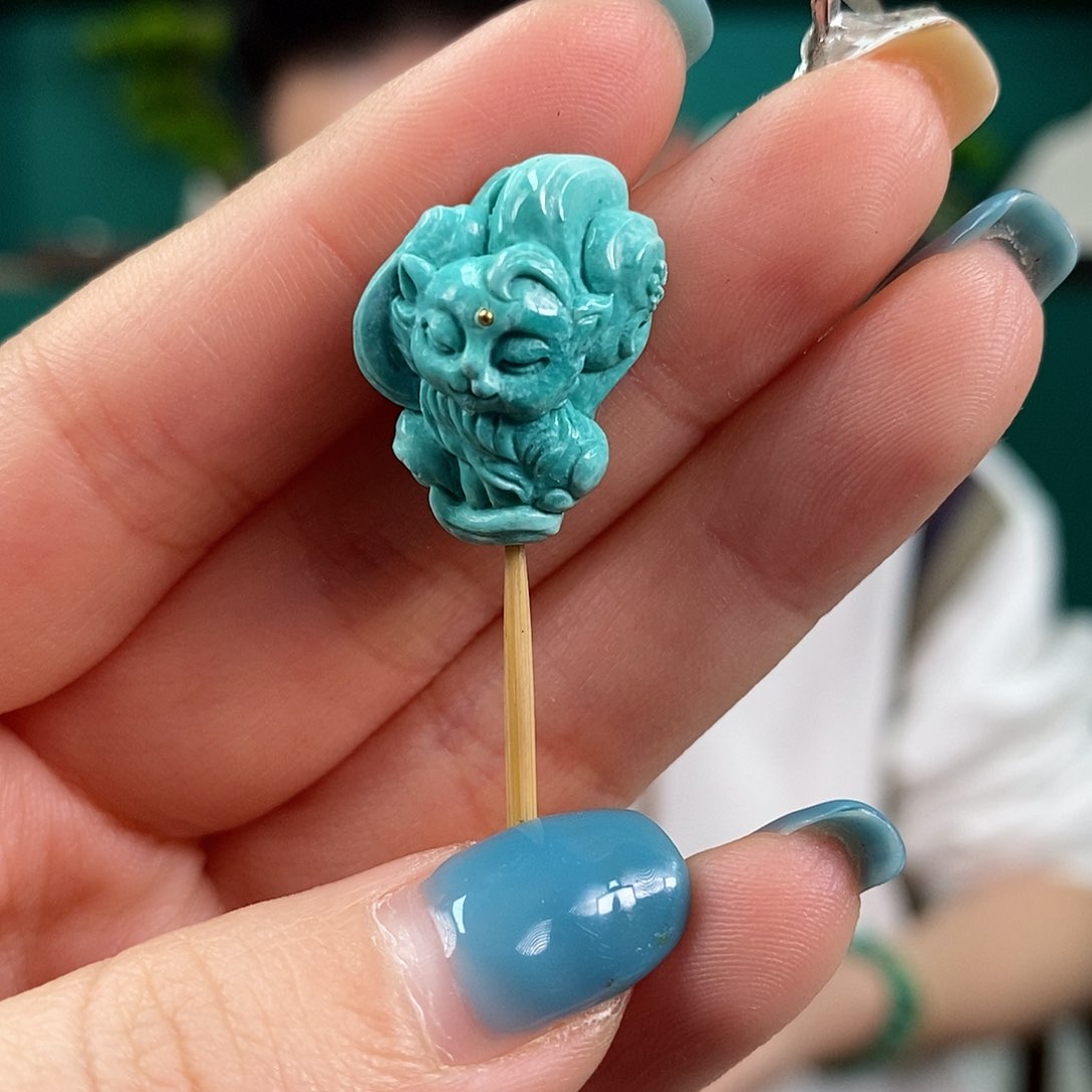 绿松石珠宝奇石未镶嵌