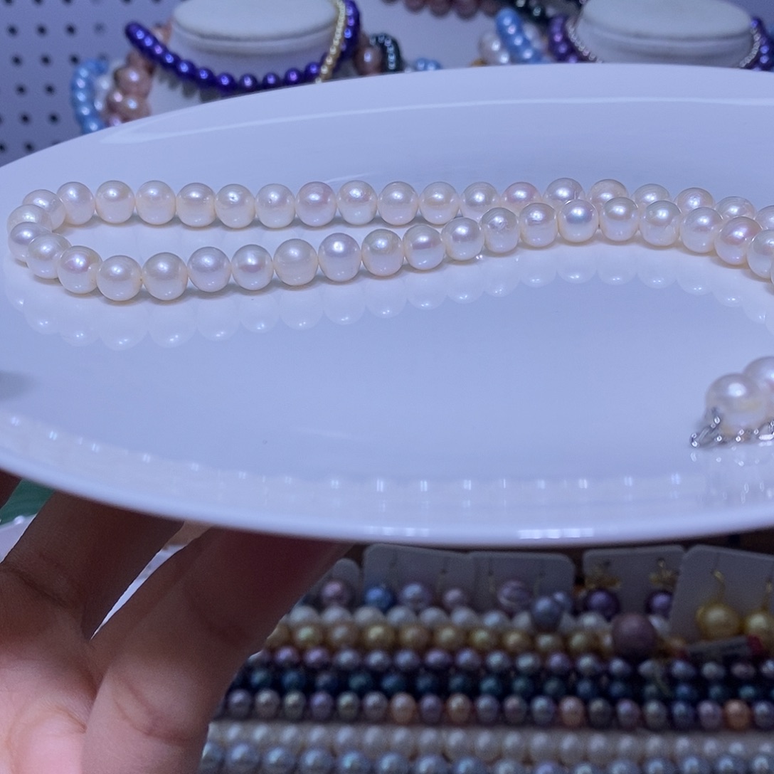 淡水珍珠项链未镶嵌
