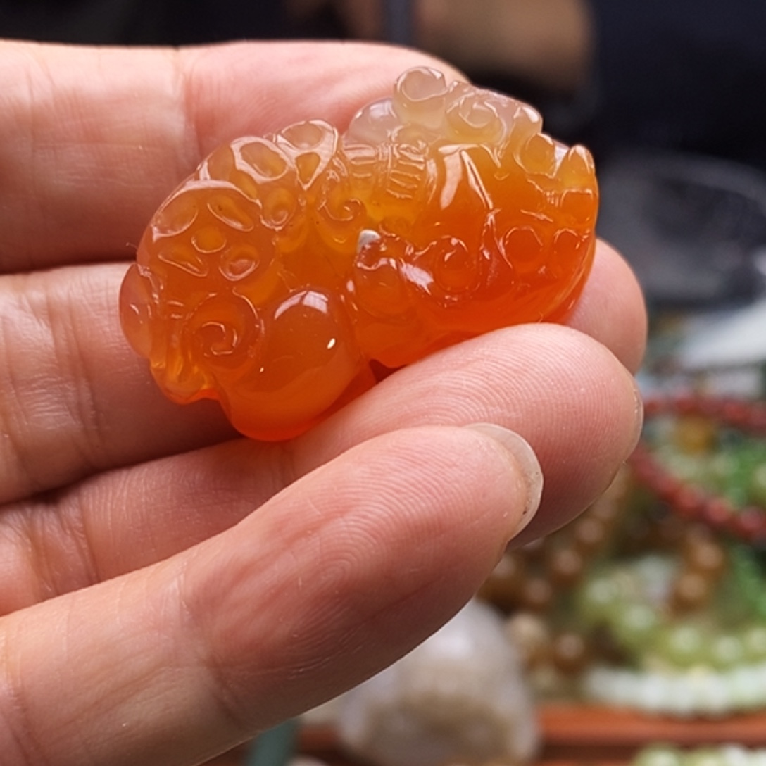 玛瑙/玉髓未镶嵌颈饰