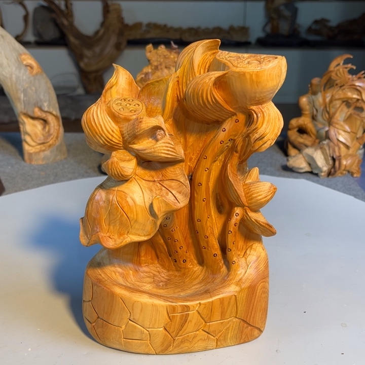 柏木（崖柏）根雕工艺摆件