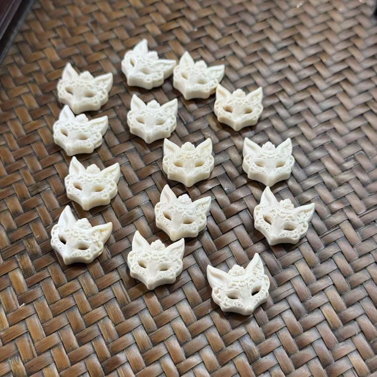 天然猛犸九尾狐面具—多样性发其一