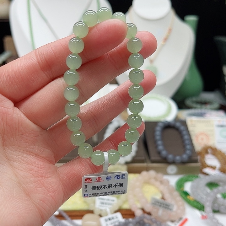 和田玉手链未镶嵌狂**丝