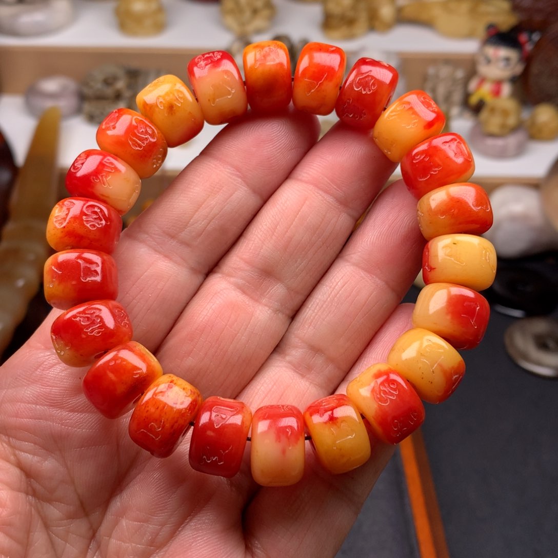 手串/手链驼骨14驼骨单圈