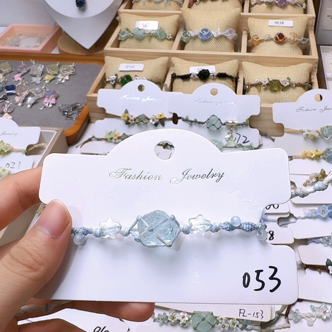 石英石纯铜锡合金纯铜手绳053