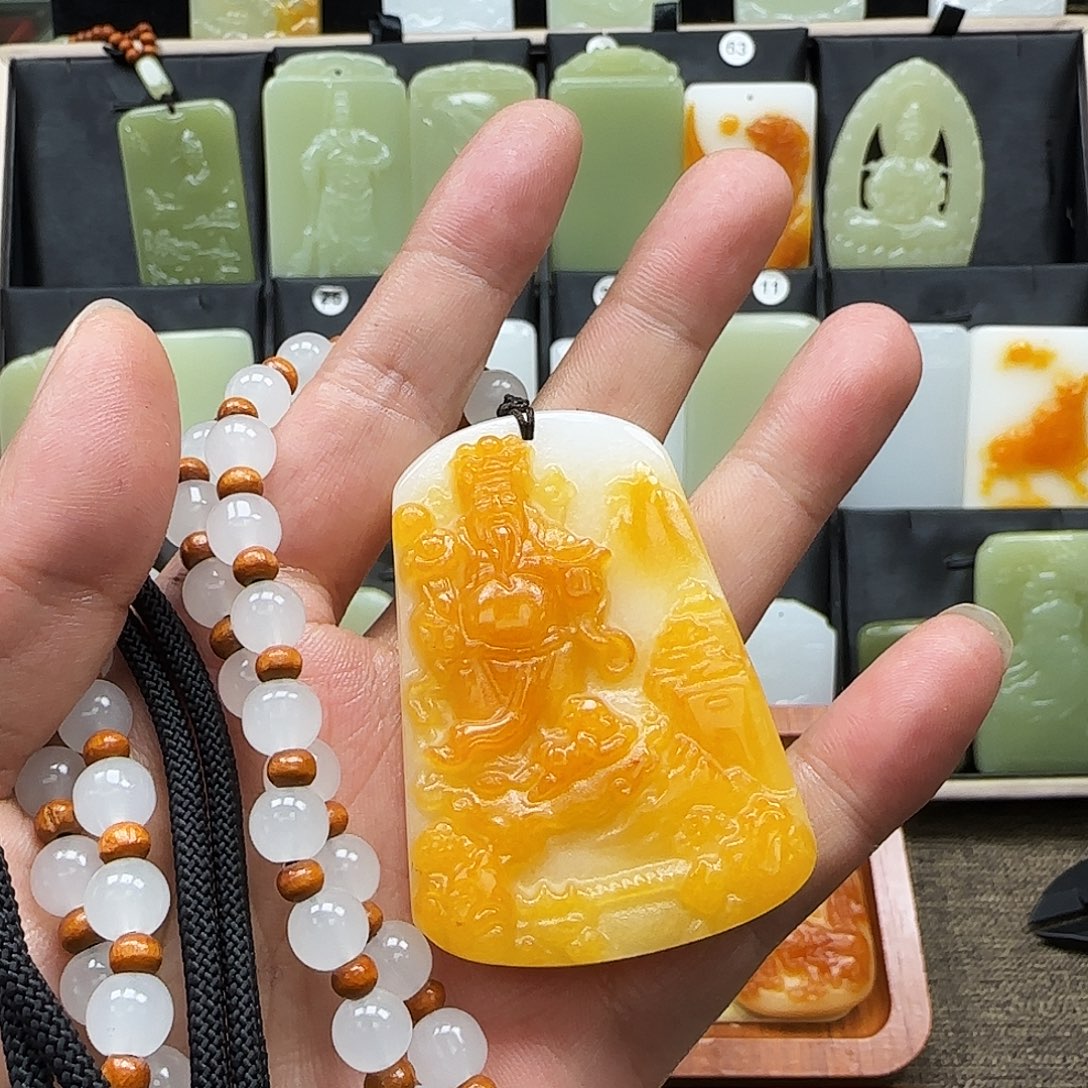 一物一拍财神吊坠