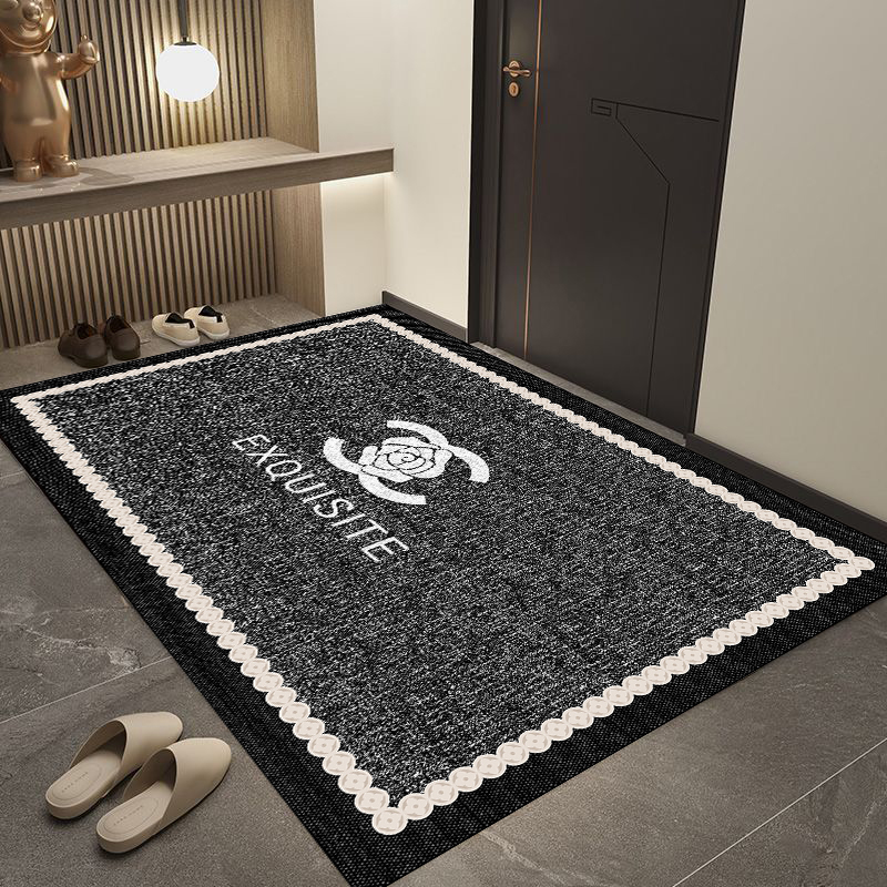 A43【80*120cm】硅藻泥入户门垫喜庆玄关厨房浴室防滑免洗地毯地垫