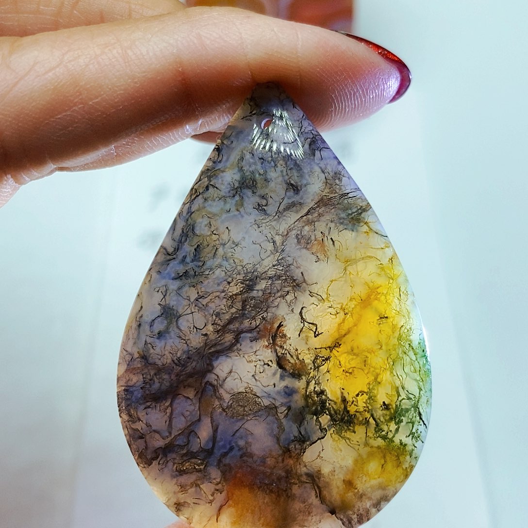 玛瑙/玉髓颈饰未镶嵌小*海