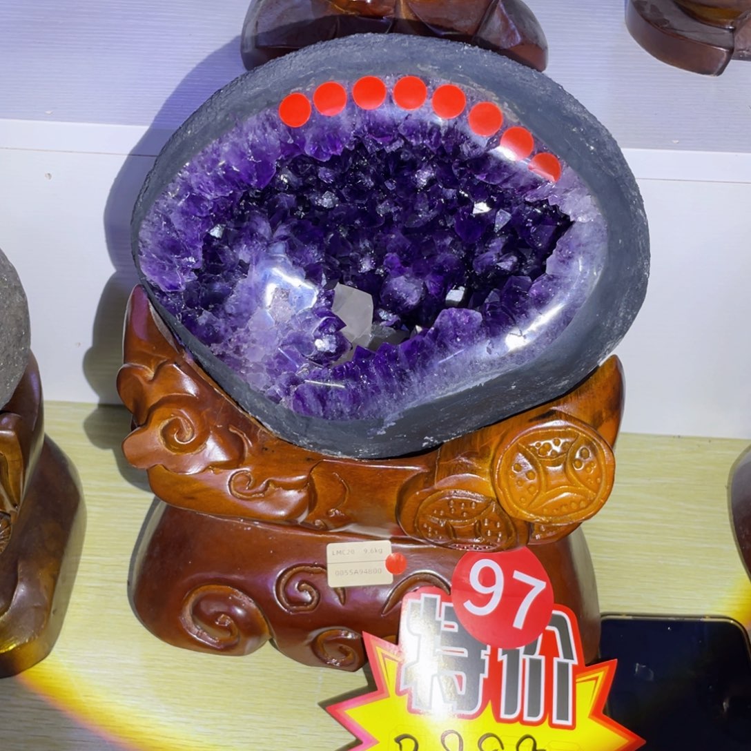 乌拉圭紫水晶摆件