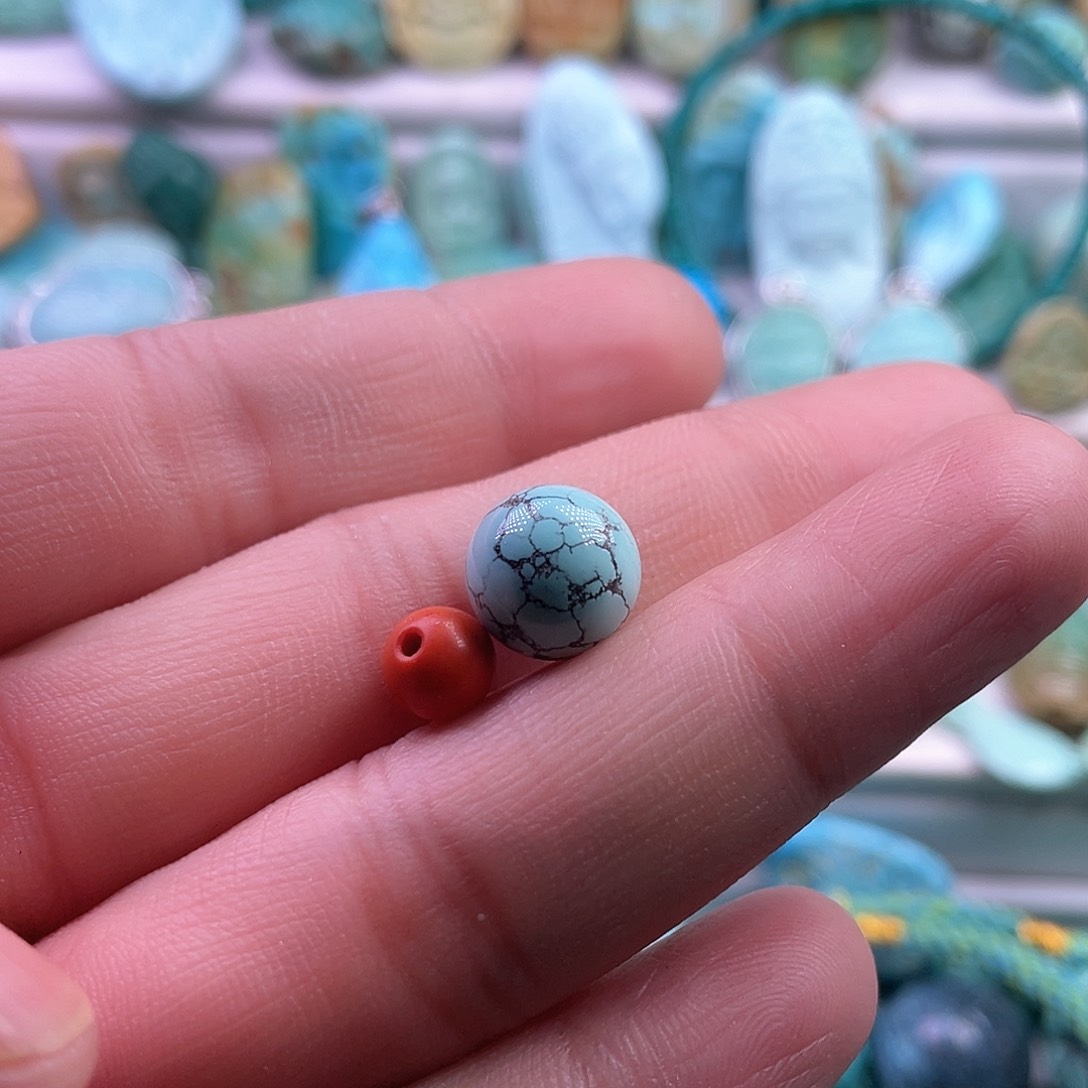 南红玛瑙颈饰未镶嵌