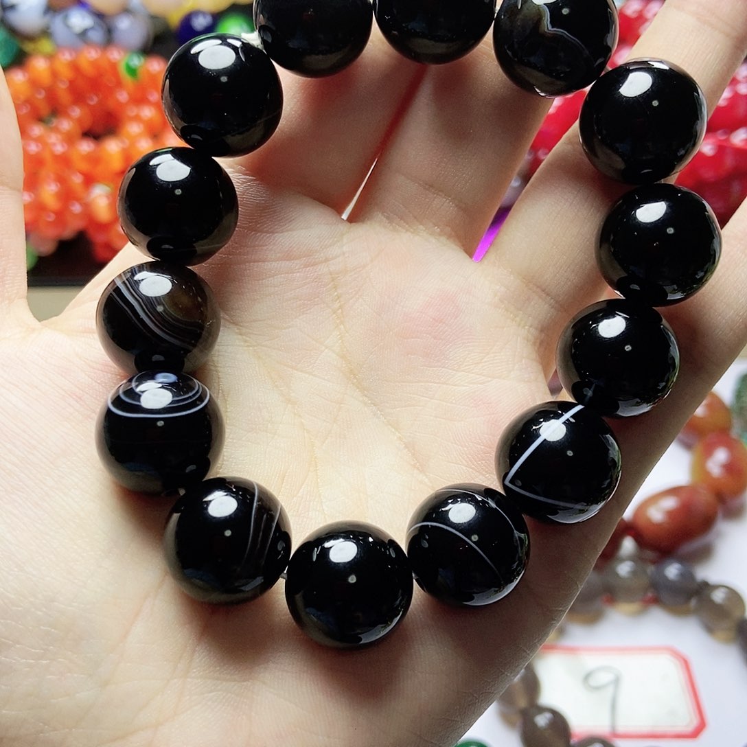 玛瑙/玉髓手链未镶嵌用****2