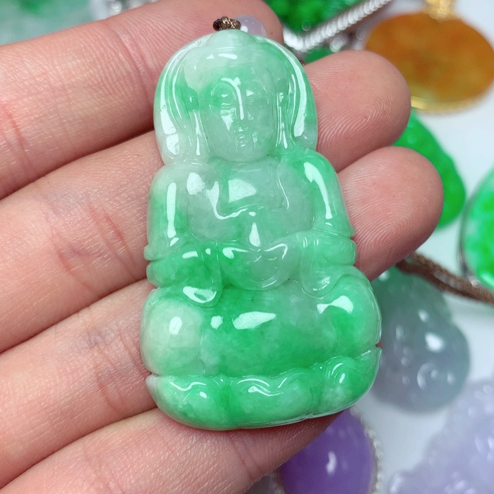 翡翠吊坠(不含链)未镶嵌