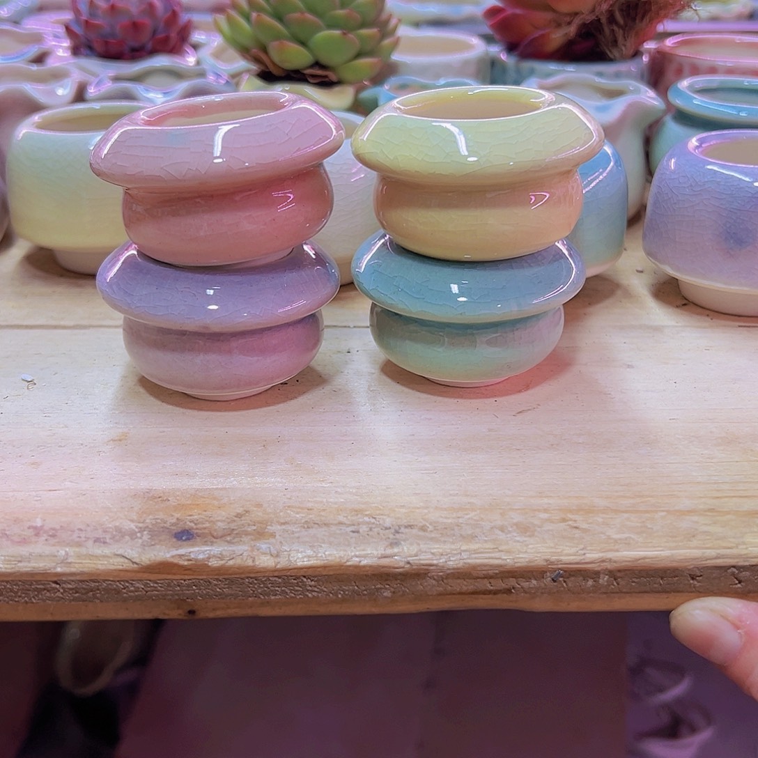 陶瓷花盆当场凑满12包邮