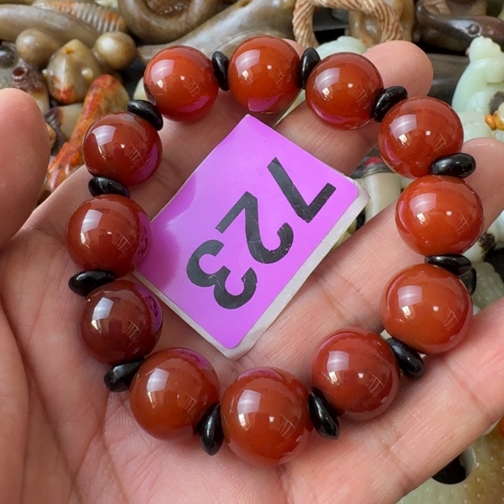 玛瑙/玉髓未镶嵌颈饰