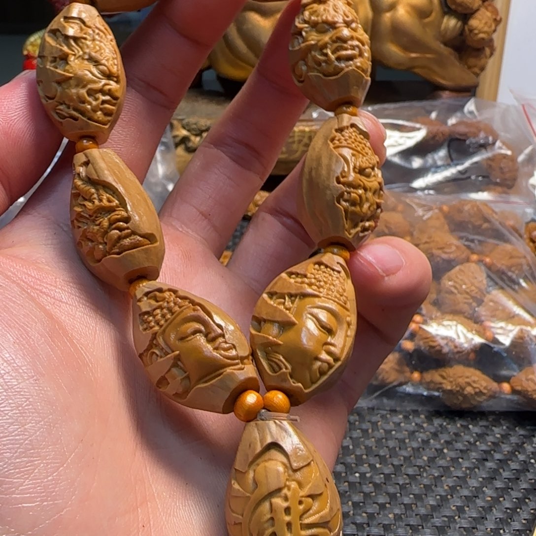 橄榄核手串/手链包衣一念