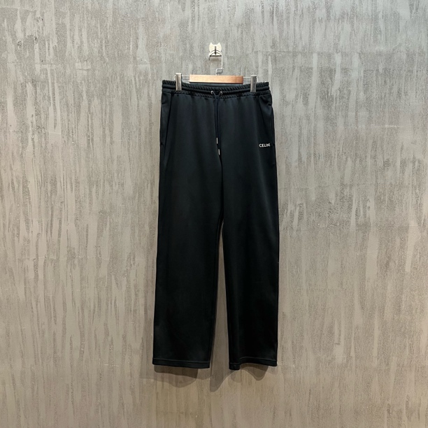 99新 Celine/思琳 celine字母刺绣标长裤L码 Z00765