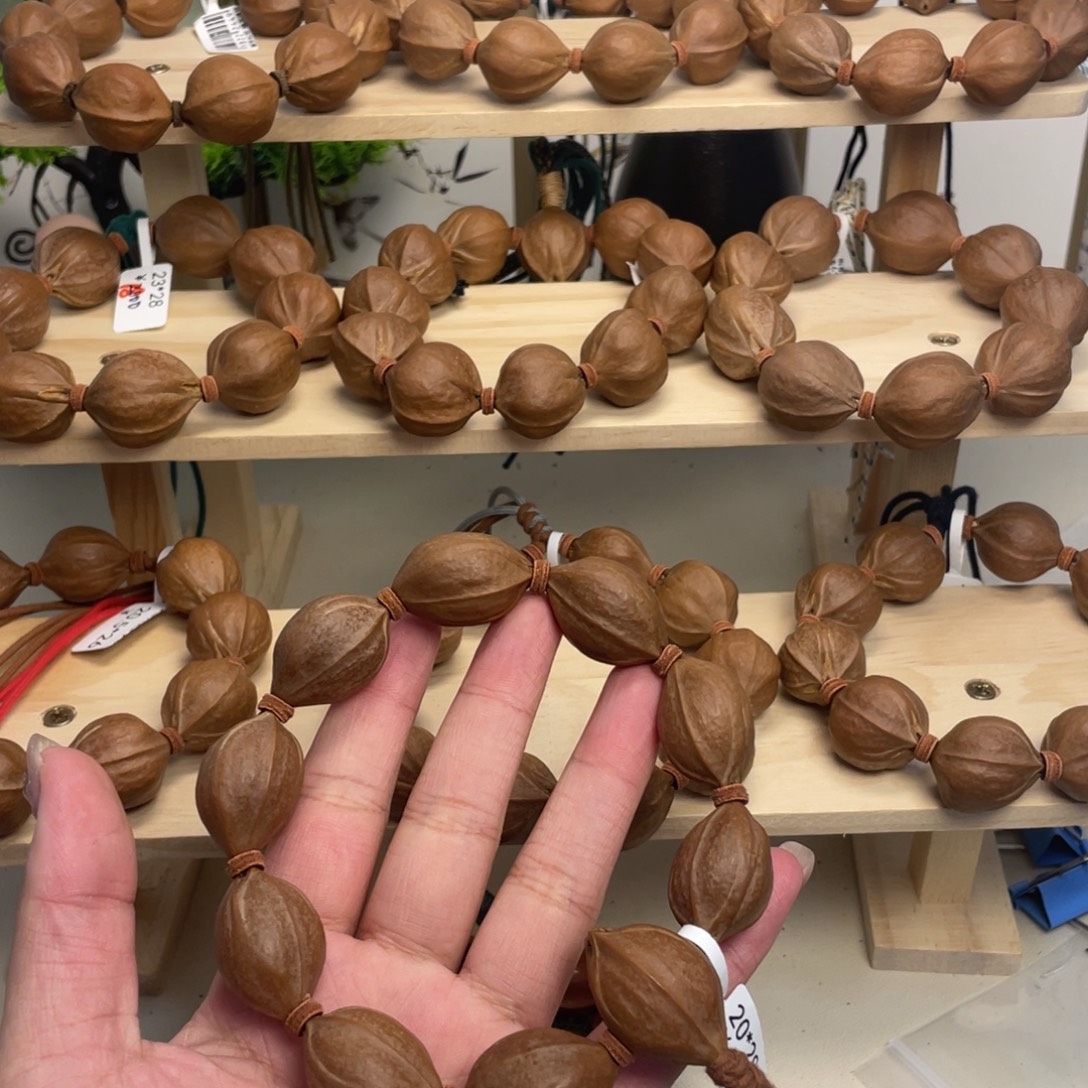 K***I手串/手链橄榄核20*28梅林铁核