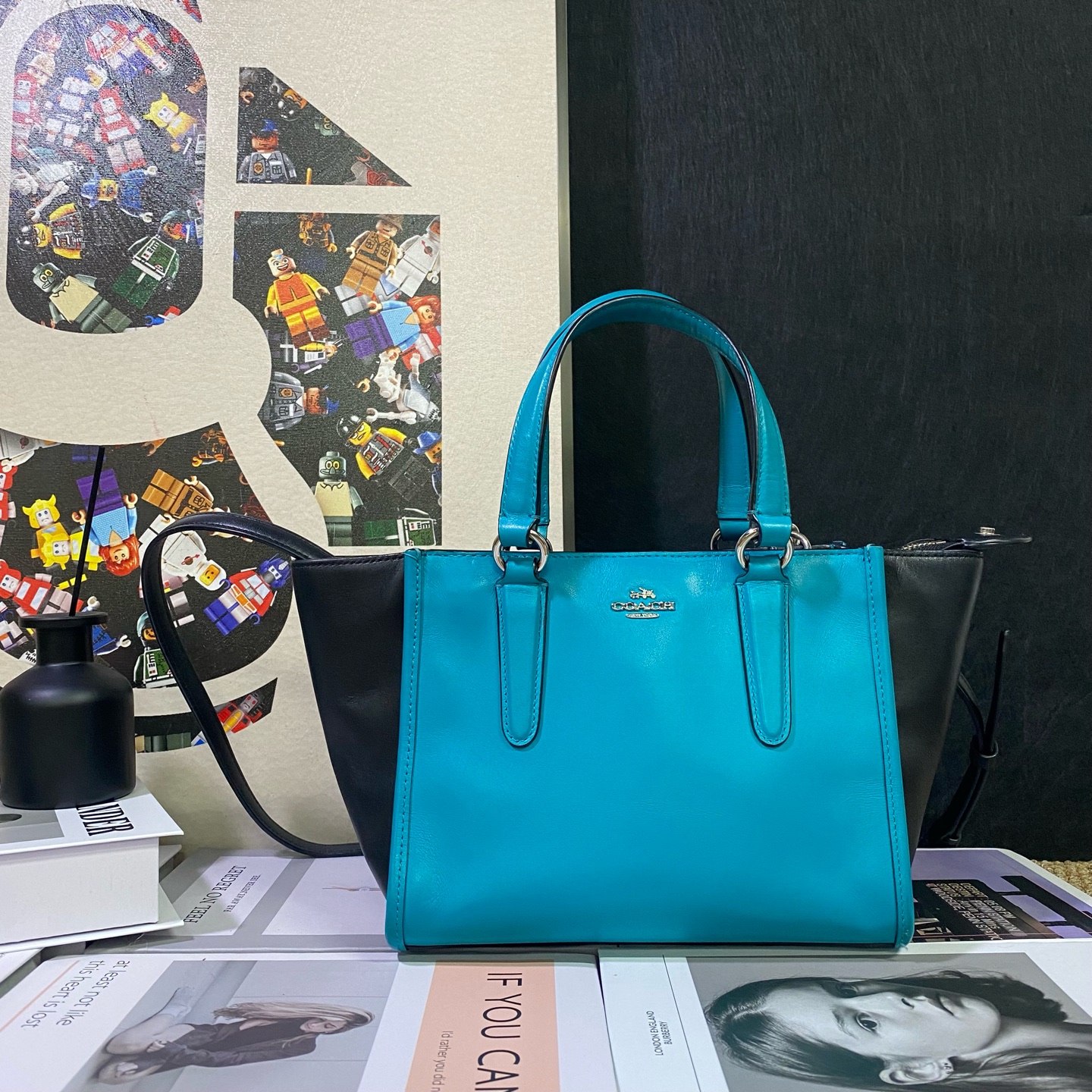 95新 COACH/蔻驰 21620斜挎包23×18