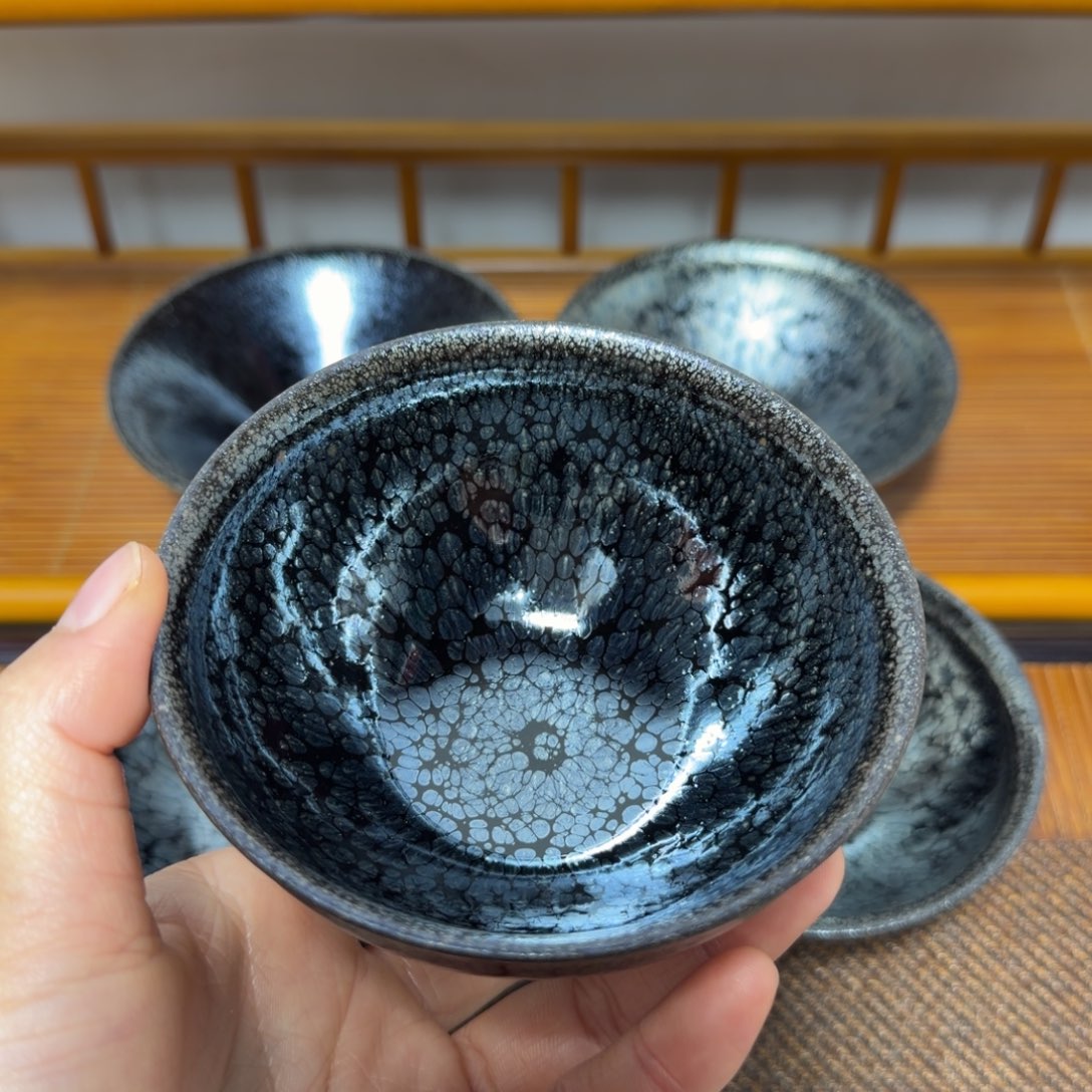 茶盏建盏手工制作主人杯茶杯的