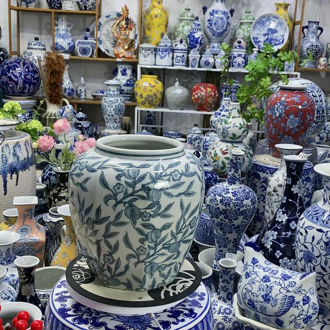 【闪购商品】摆件大肚瓶瓷器器摆件…………………………