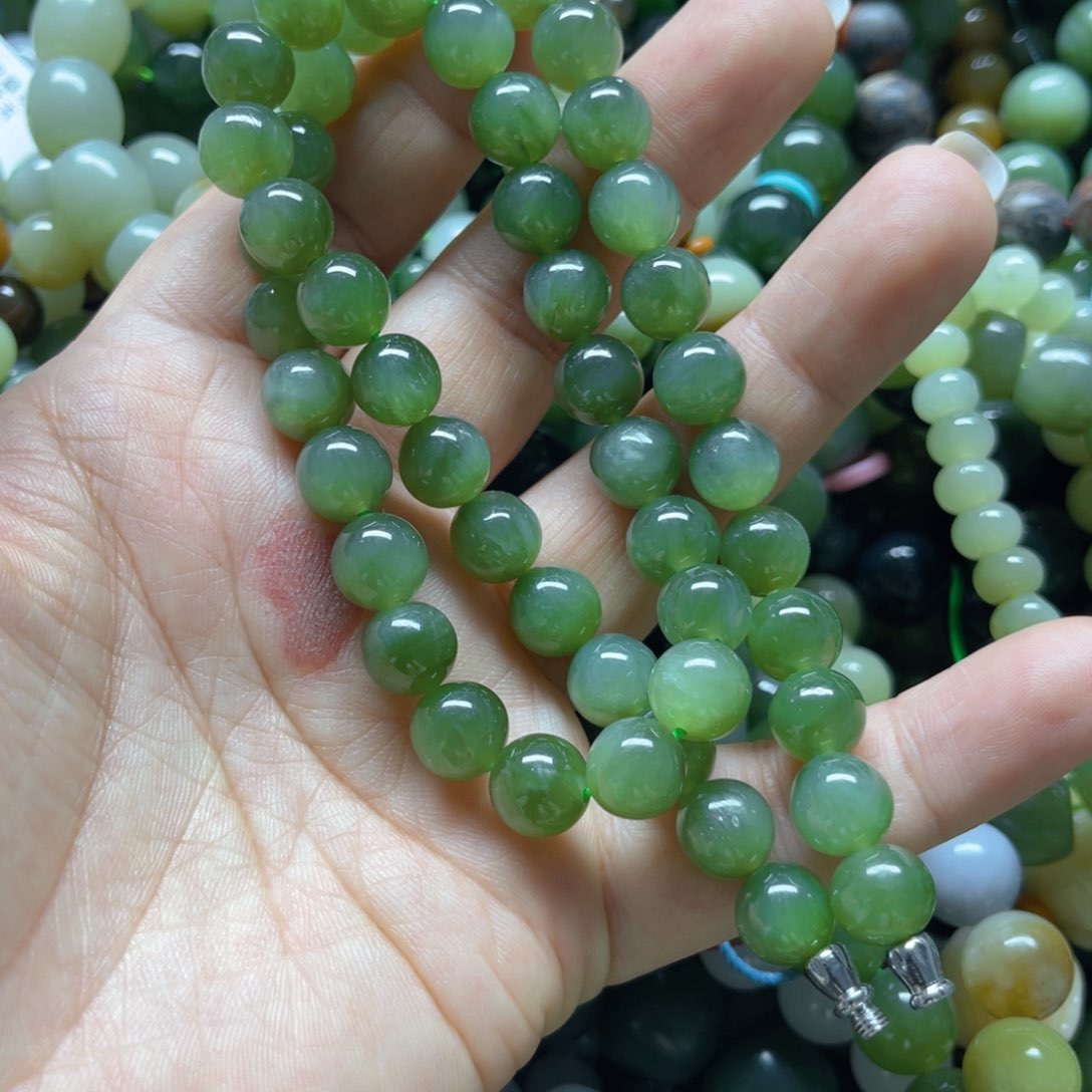 和田玉手链未镶嵌