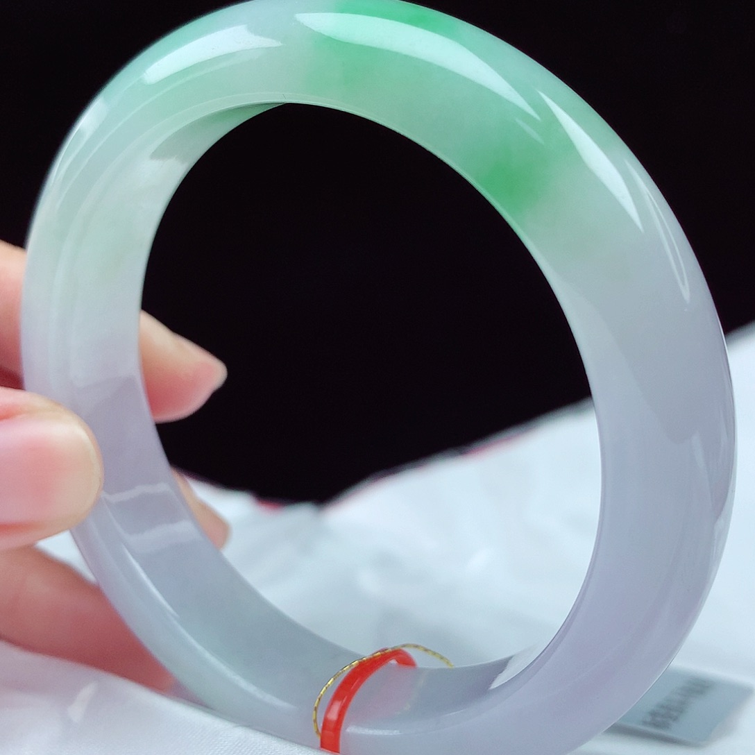 未镶嵌手镯翡翠55圈4849