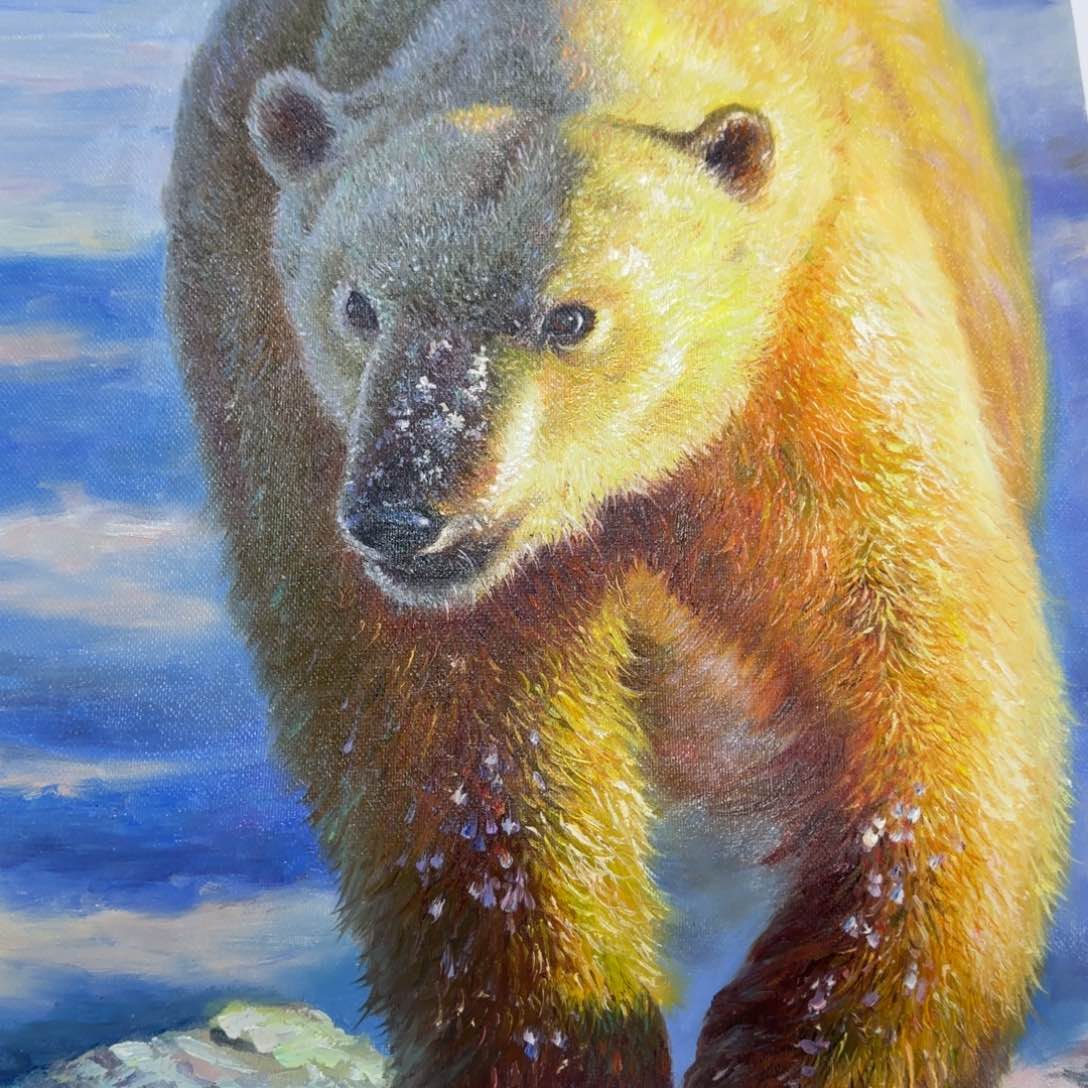 油画我也想要这样一