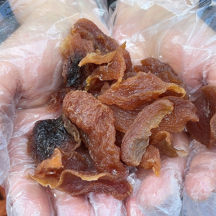 中国大陆炎陵本地黄桃干1斤