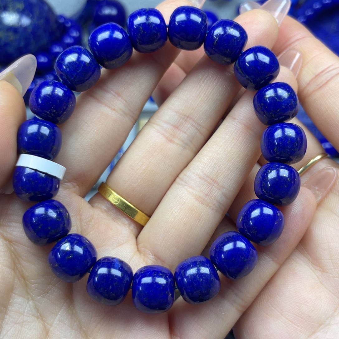 青金石11+老型手串未镶嵌