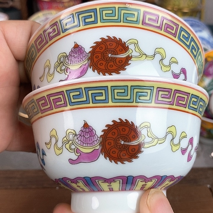 景德镇陶瓷藏式茶碗