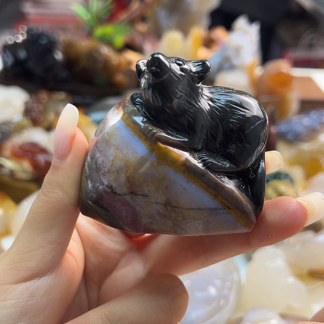 玛瑙/玉髓未镶嵌颈饰