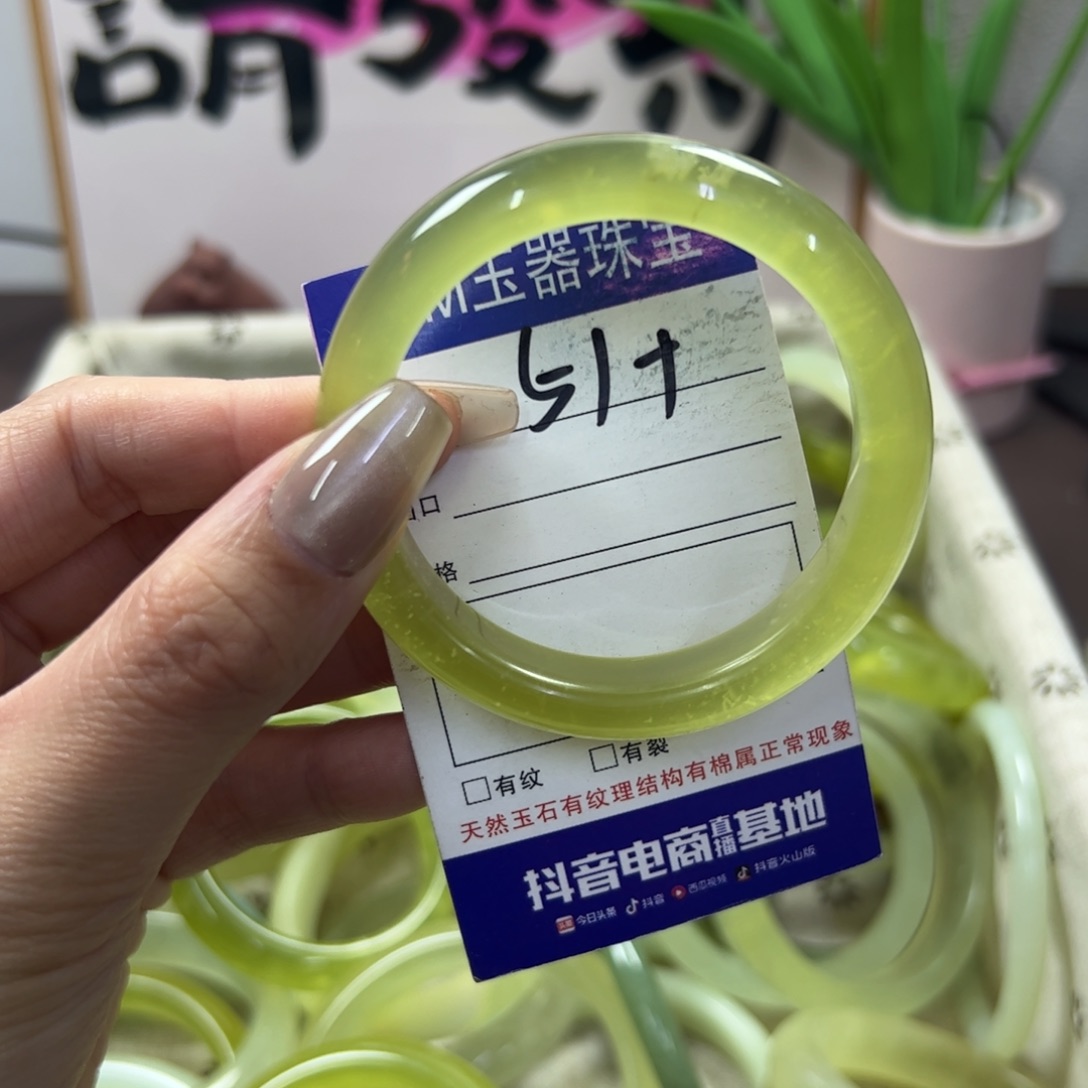 蛇纹石玉手镯未镶嵌405