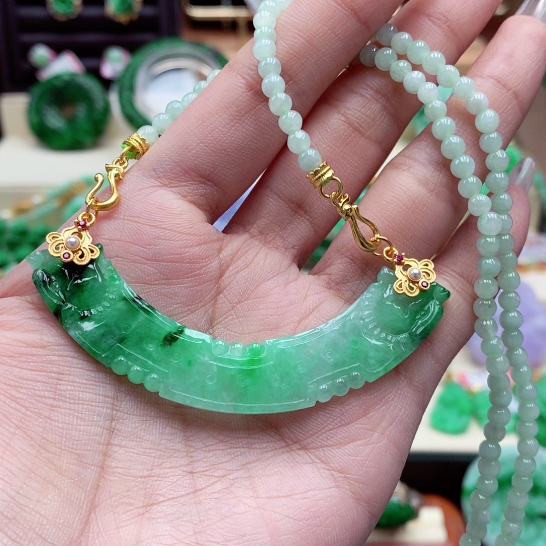 颈饰未镶嵌翡翠翡翠吊坠