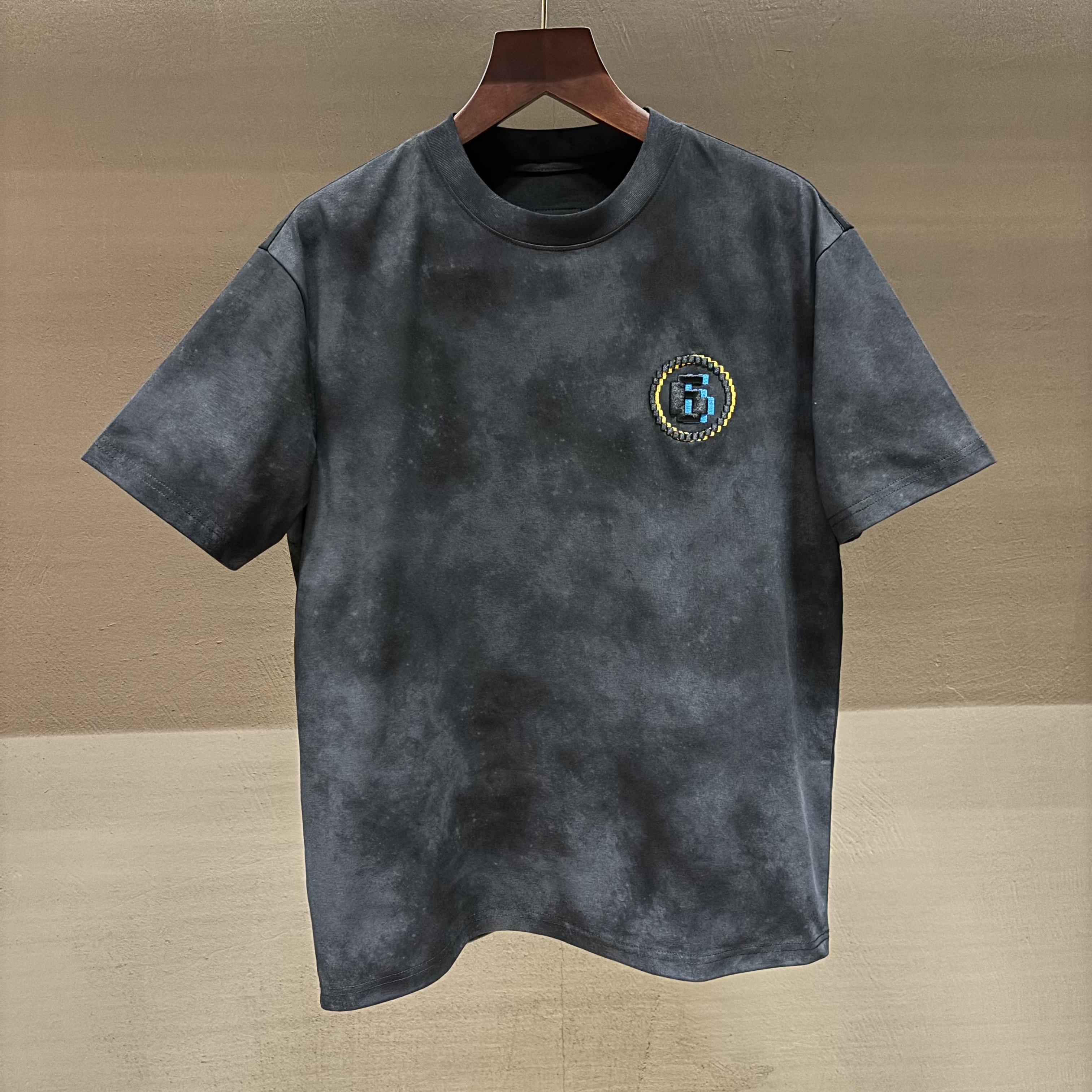 34号 2025年新款男士设计款潮牌高端休闲舒适短袖BG-2752