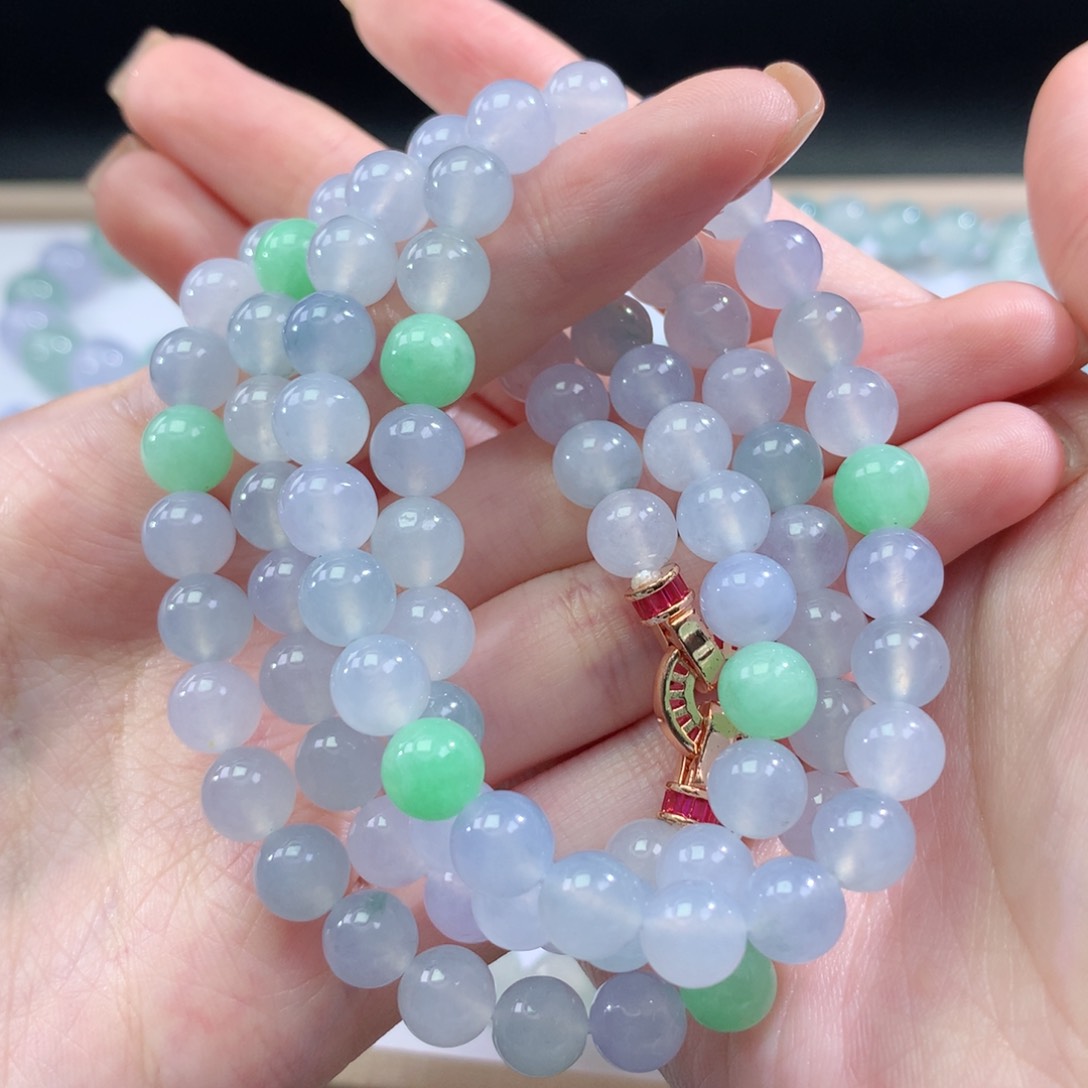 翡翠手链未镶嵌翡翠