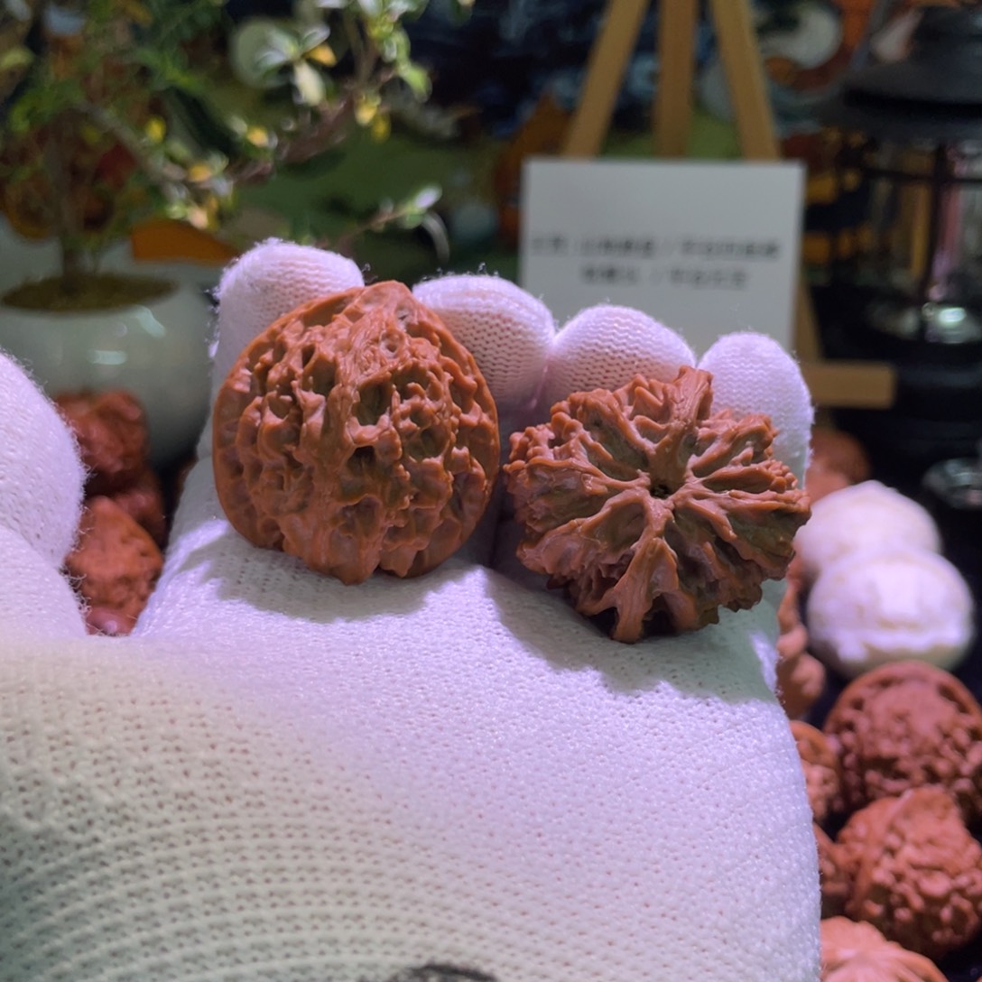 文玩核桃吊坠三角桩苹果园全品